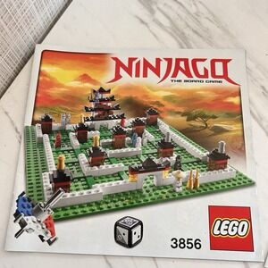 LEGO NINJAGO The Board Game Manual Instructions 3856
